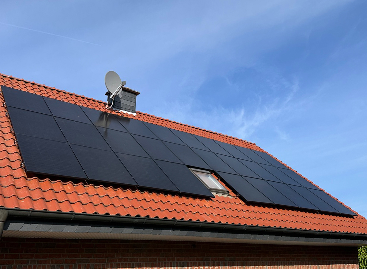 12,04 kWp sued Solaranlage Hagen