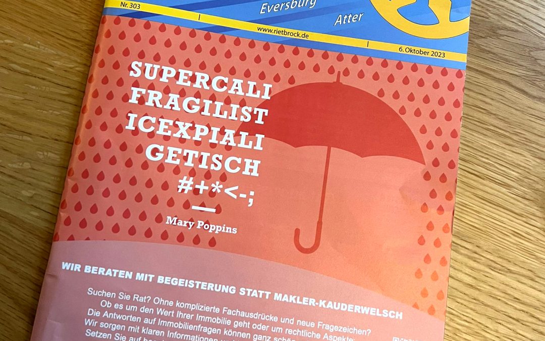Stadtteilblatt Osnabrück Westerberg/Eversburg/Katharinenviertel/Atter Ausgabe Oktober 2023