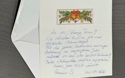 Wenn der Kunde danke sagt…