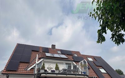 Vorher 7,7 kWp, jetzt 10,01 kWp, Erweiterung um 2,31 kWp Photovoltaikanlage in Bad Iburg