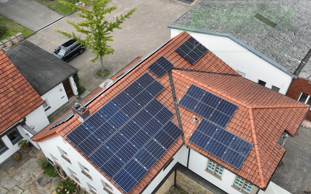 8,85 kWp Photovoltaikanlage in Bad Iburg Glane Firma JEnergy GmbH Erweiterung