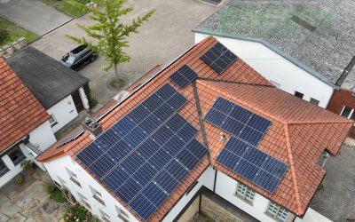 8,85 kWp  Photovoltaikanlage in Bad Iburg Glane Firma JEnergy GmbH Erweiterung