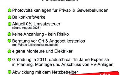 Bau-, Haus & Energietage am 13. & 14.09.2025 Halle Gartlage