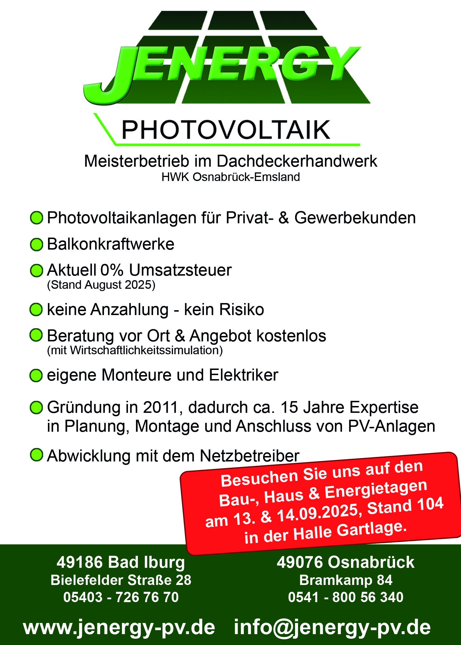 JEnergy Imageanzeige OS+Iburg 2025 Energietage