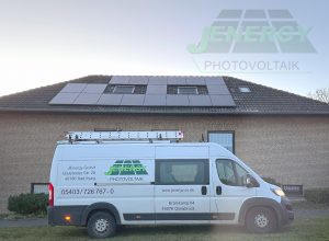 14,85 kWp sued west JA Solar Bad Laer JEnergy PV