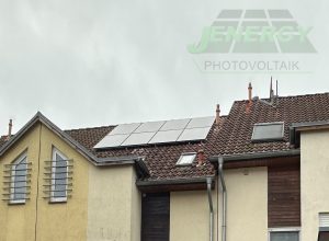 6,3 kWp OS Haste ost west JA Solar JEnergy PV1