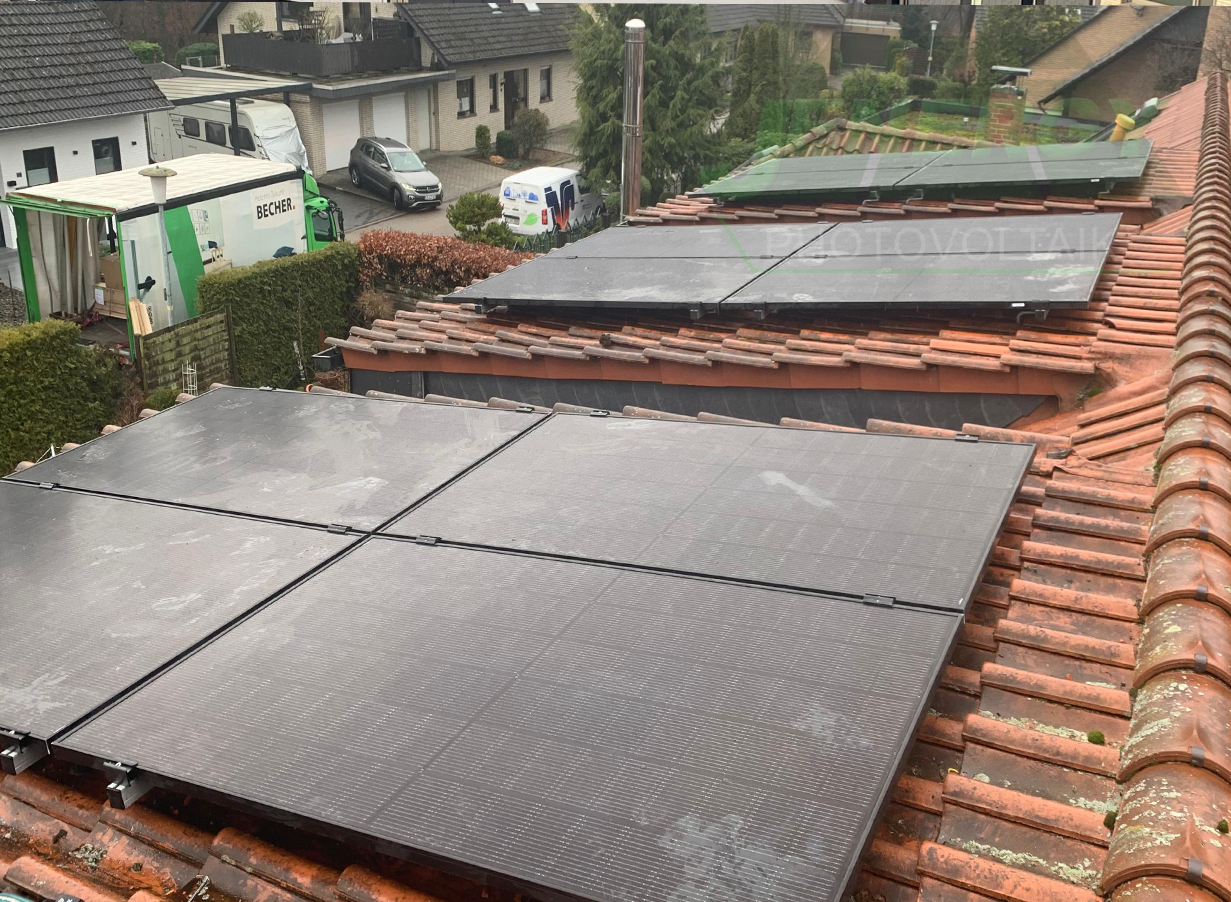 7,2 kWp JA Solar Bad Iburg JEnergy PV suedwest ,