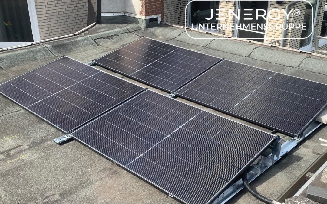 2 kWp Balkonkraftwerk in Georgsmarienhütte mit Speicher